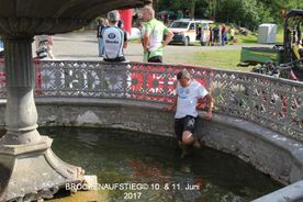 Erfrischung im Ziel Bad Lauterberg