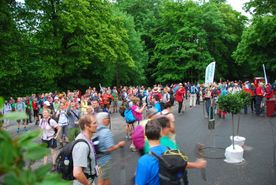 Begrüßung und Infos vor dem Start